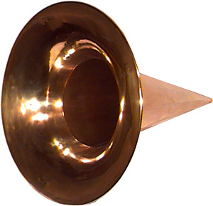 Brass Cylinder Phonograph Horn