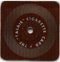 The Talkie Cigarette Card