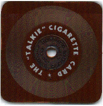 The Talkie Cigarette Card