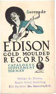 Edison Gold Moulded Records