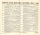 Edison Gold Moulded Records