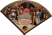 Victor Double-sided Advertising Fan