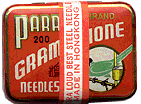 Parrot Gramophone Needles Tin