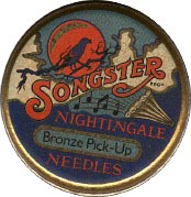 Songster Nightingale Needle Tin
